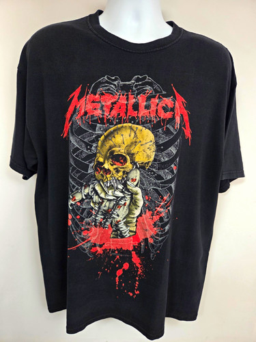Gildan metallica black graphic - gildan,