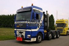 LKW Foto MAN TGA Zugmaschine Niederlande blau VAN SANTEN TRANSPORT B.V. V #i2df