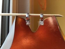 Ohrringe Ohrhänger Creolen Zirkon Anhänger 925 Silber rhodiniert Tchibo