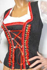 Brokat vielen rosen dirndl - m,