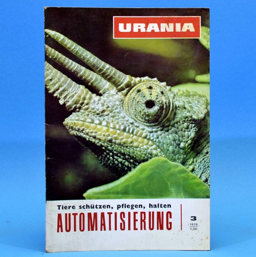 Urania 1970 ddr - 1970, tierschutz