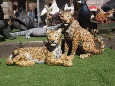 Leopard deko figur tiger - ,