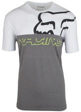 FOX RACING Herren Kurzarm T-Shirt SKEW SHORT SLEEVE CREW TEE Weiß Größe XL 