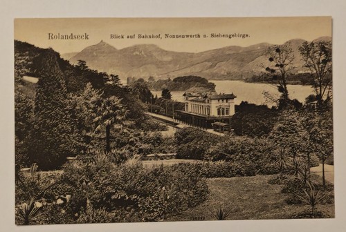 Rolandseck blick auf - ak,