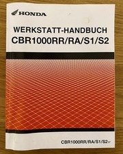 Werkstatt-Handbuch CBR1000RR/RA/S1/S2 Fireblade SC 77 Bj. 2017-2019