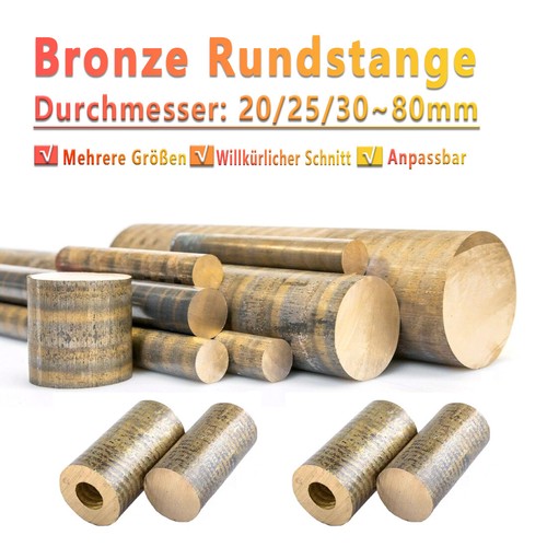 Bronze rundstange rund - bronze,