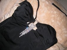 AE-Elegance Paris*Badeanzug*NEU!*NP: 149 €*m.SWAROVSKI*Elements*Gr.38/B*SUNFLAIR