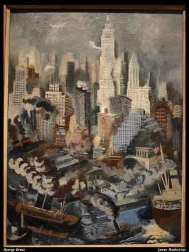 George grosz lower manhattan - grosz,