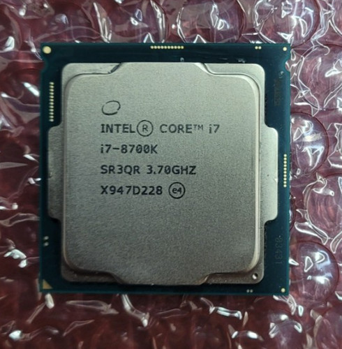 Intel core 8700k 70ghz - core, i7-8700k