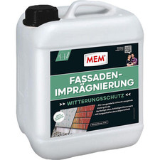 MEM Fassaden Imprägnierung für Mauerwerk Schutz Versiegelung Imprägnierung 5 L