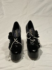 Irregular Choice Black Leather