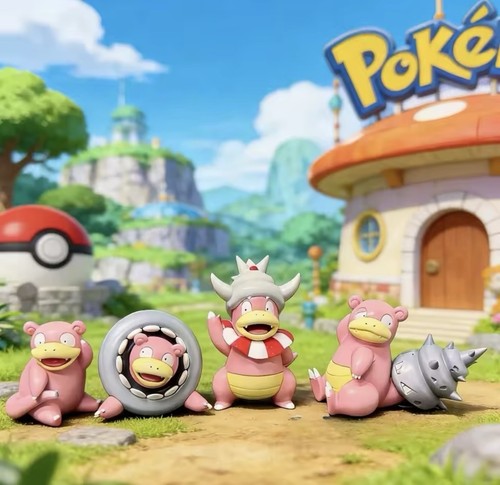 Pokemon slowpoke flegmon figur - flegmon,
