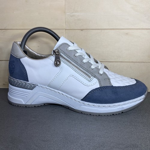 Rieker wedge sneakers - sneakers, blue