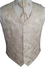 Hochzeitsweste mit Plastron