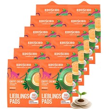 Eduscho Lieblingspads Caffè Crema 384 Kaffeepads, vollmundig, cremig