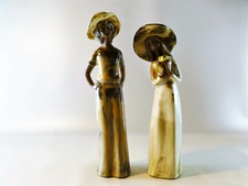 2x Ton Figuren - Junge +