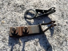 Fahrrad alte Lampenhalter für