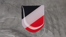 Pin Deutsches Reich Abzeichen - schwarz weiss rot - 3 x 2,5 cm