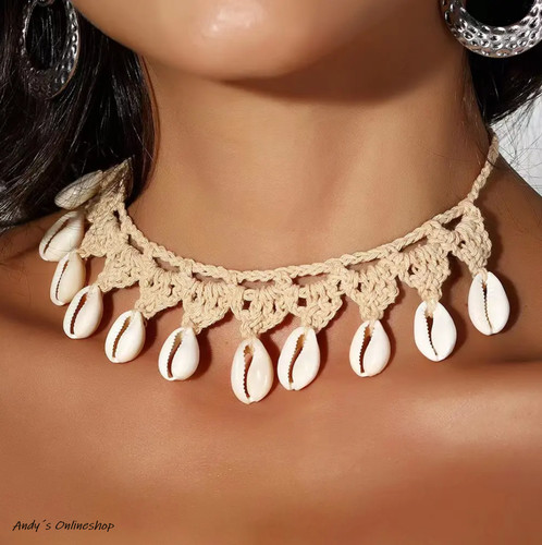 Halskette muschelkette muschel - halskette,