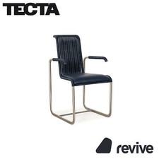 Tecta D20 Holz Stuhl Kragstuhl Esszimmer Blau