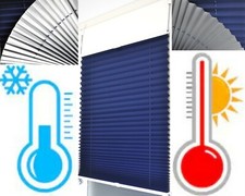 Thermo Plissee Klemmfix