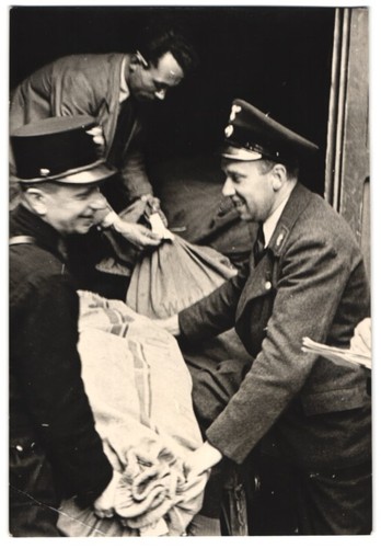 Fotografie postbeamte in - fotografie, 2.wk,