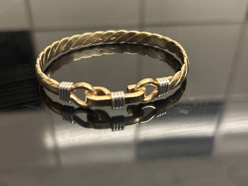 Armreif gold 50 mm - 9,