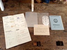DDR NVA Wehrdienstausweis mit