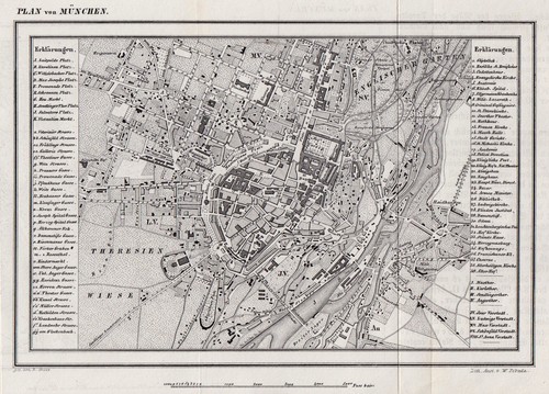 München stadtplan original - stadtplan,