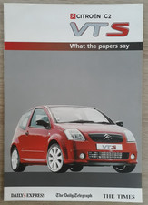 Citroen C2 VTS Prospekt um