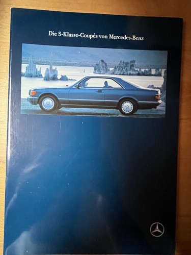 Prospekt brochure mercedes - brochure, 420