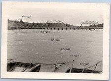 Behelfsbrücke über die memel - behelfsbrücke,