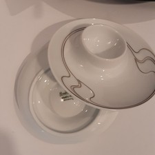 2 St. Porzellan Eierbecher mit