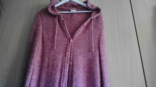 Lange rote damen jacke - damen,