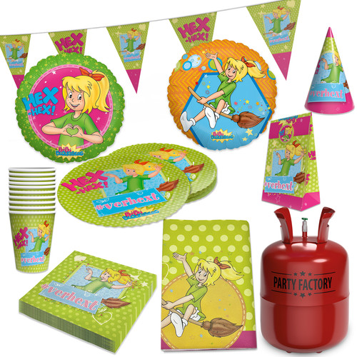 Bibi blocksberg partyset - blocksberg,