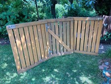 gartenzaun holz 4 teilig mit Tor