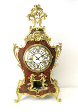 Französische Boulle-Uhr,Goldmedaille 1855,vergoldete Bronzen,Messingintarsien,