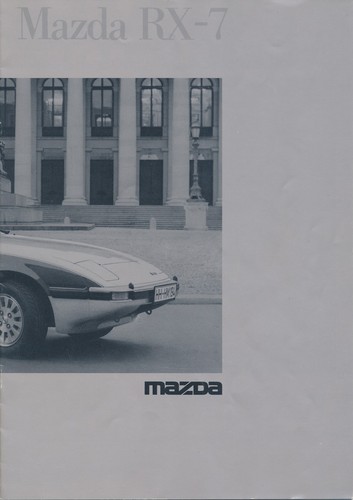 Mazda rx7 wankel - wankel, sportcoupé