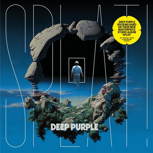 Deep purple splat 12 - deep,