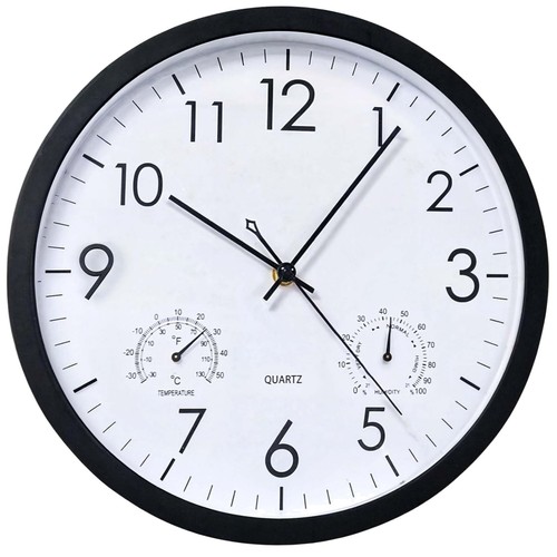 Wanduhr 30cm wetterfest quarz - 30cm,