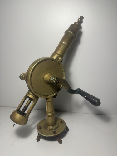 Victorian brass patent - brass, "patent