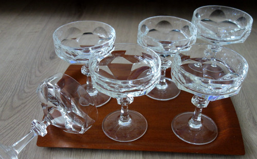 Edel vintage sektschalen - edel,