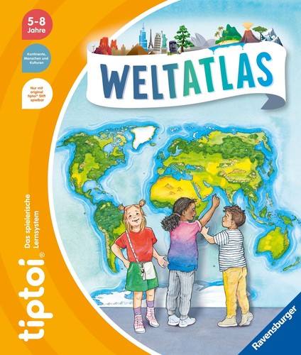 Tiptoi weltatlas - -,