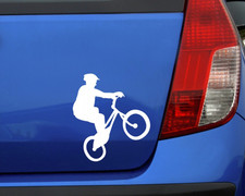 Fahrrad-Trial Aufkleber