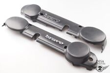 Motor Seitenverkleidung Seitendeckel Deckel SET schwarz für Piaggio Vespa Bravo