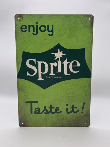 Blechschild sprite 20x30cm - sprite,