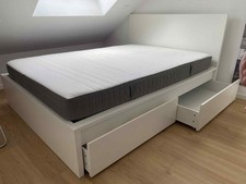 IKEA Bett 160x200 Weiß mit