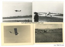 4x Orig. Foto Flugzeug und