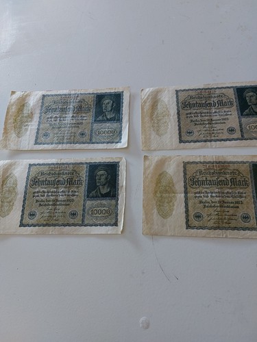 Scheine 1922 10 tausend - 4, 1922,