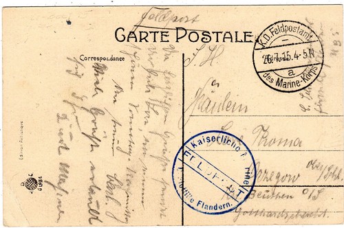 Bruges belgien 1915 - ak,